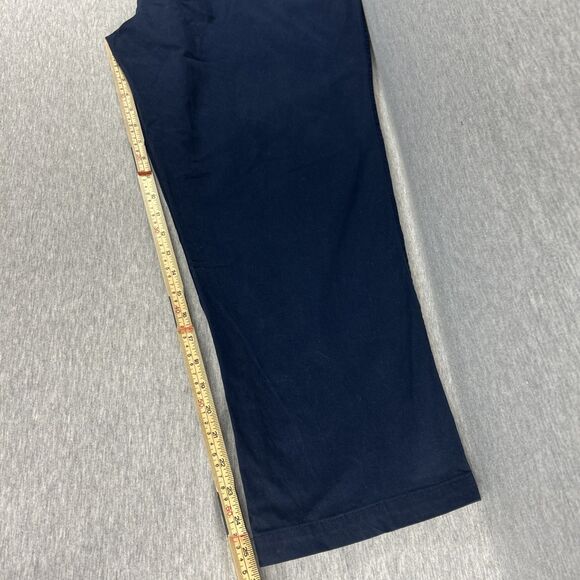 Style & Co Chino Table Straight Mid-Rise Elastic Waist Size 16 Blue - Picture 12 of 16